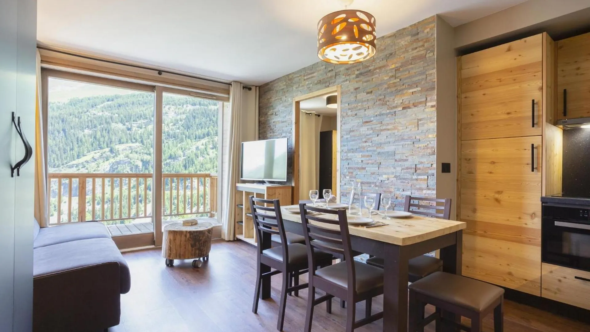 3 Pieces 6 Pers Famille Apartment Tignes