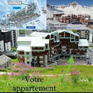Studio Au Hameau De Borsat Avec Parking ! Tignes
